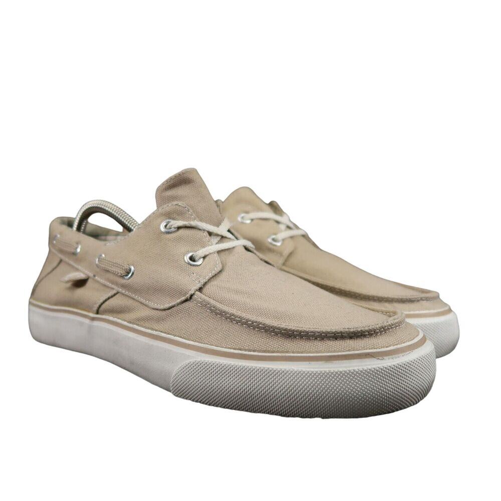 Perry Ellis America Shoes Mens 8 Casual Sneaker Boat Moc Lace Up Preppy Classic